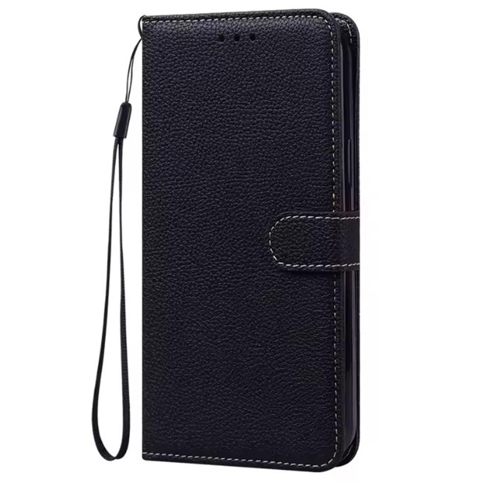 Книжка Leather для Vivo Y31/Y33/Y51/Y53s чорна