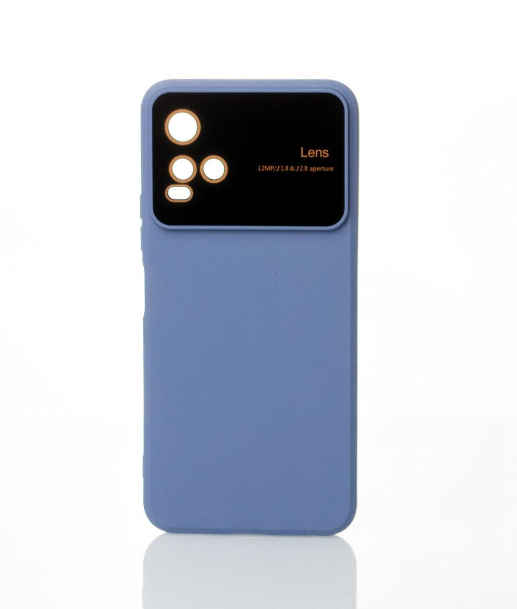 Накладка CAMERA PROTECTION для Vivo Y33S | Y21 | Y33 (світло-синя)