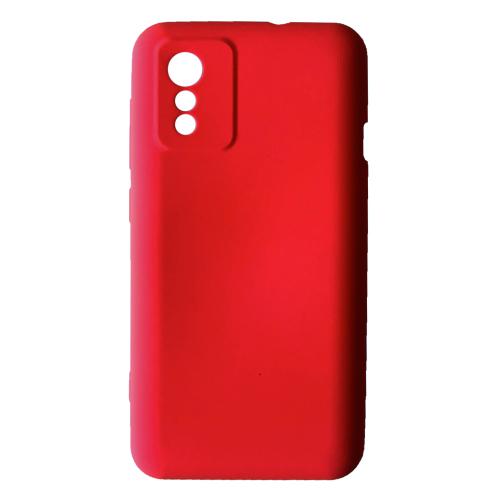 Silicone Cover Full Camera without Logo (A) для ZTE Blade L9 (Rose red)