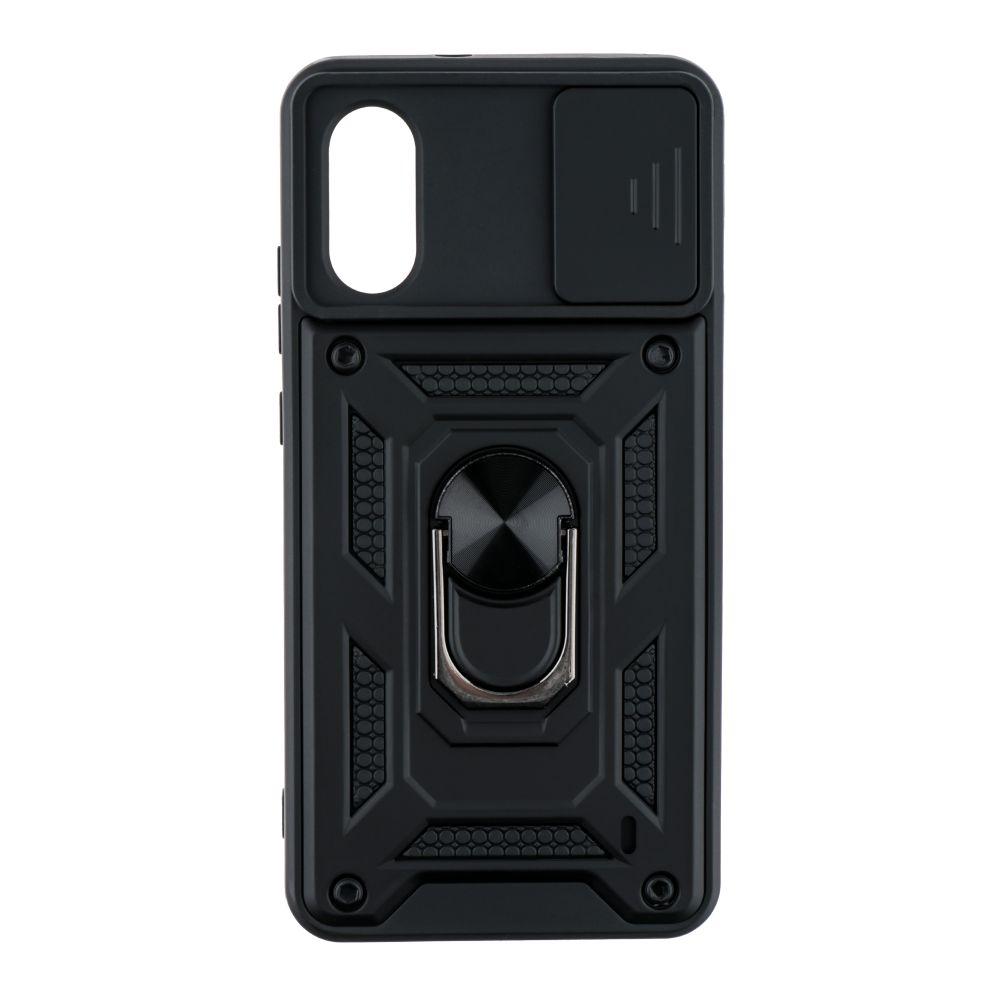 Накладка Camshield Serge Ring для ZTE A31 Plus  чорна