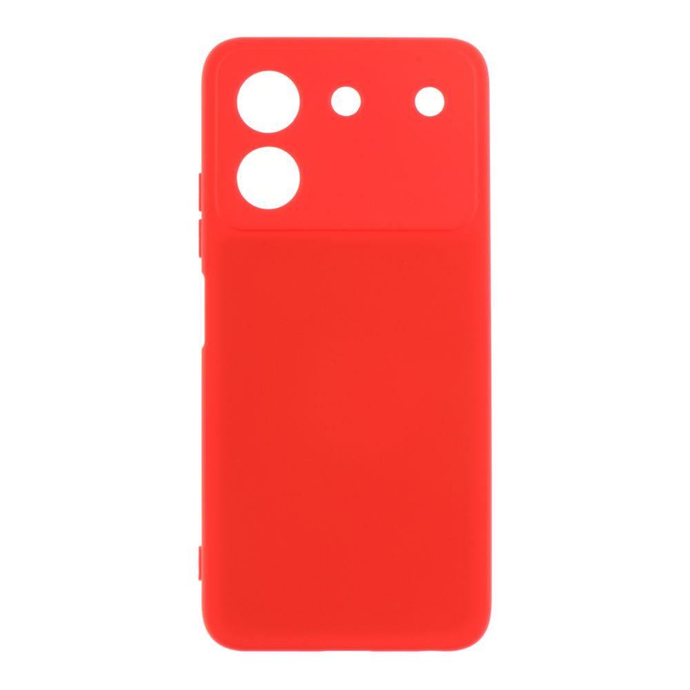 Silicone Cover Full Camera without Logo (A) для ZTE Blade A54/ A34  (Red)