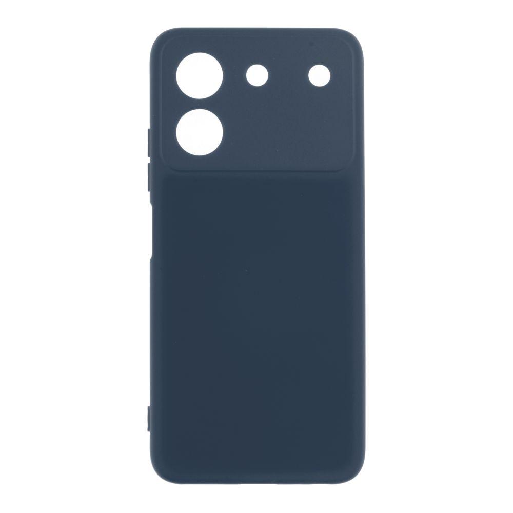 Silicone Cover Full Camera without Logo (A) для ZTE Blade A54/ A34  (Dark blue)