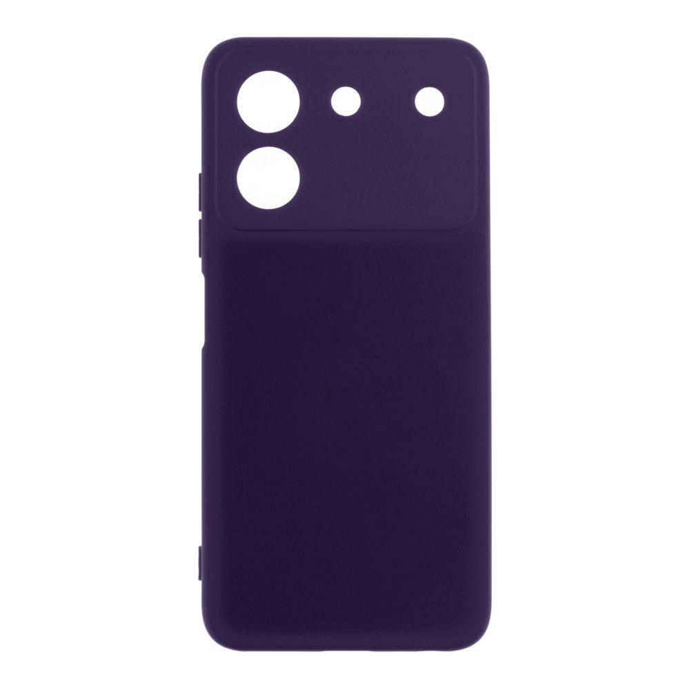 Silicone Cover Full Camera without Logo (A) для ZTE Blade A54/ A34  (Ultra purple)