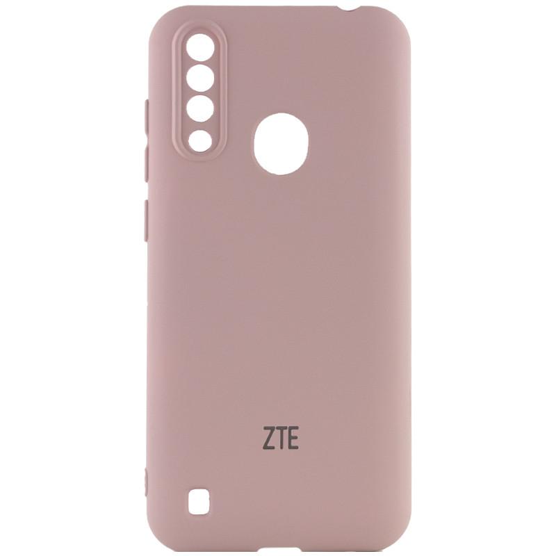 Silicone Cover My Color Full Camera (A) для ZTE A7 Fingerprint 2020 (Pink sand)