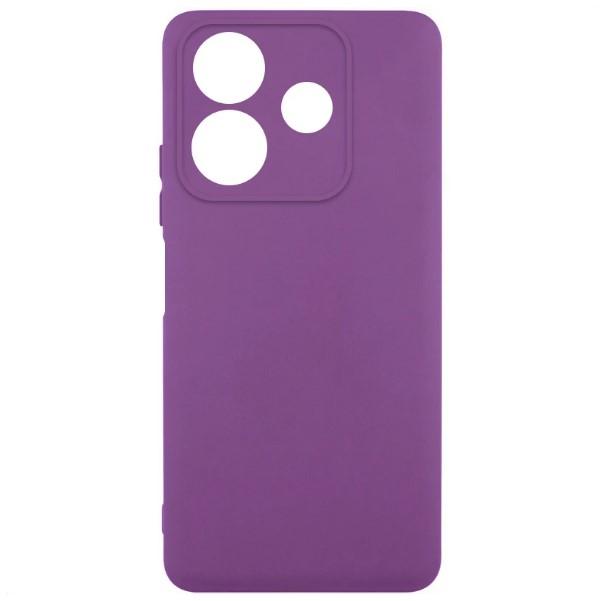 Silicone Cover Full Camera without Logo (A) для ZTE Nubia V60 (Grape)