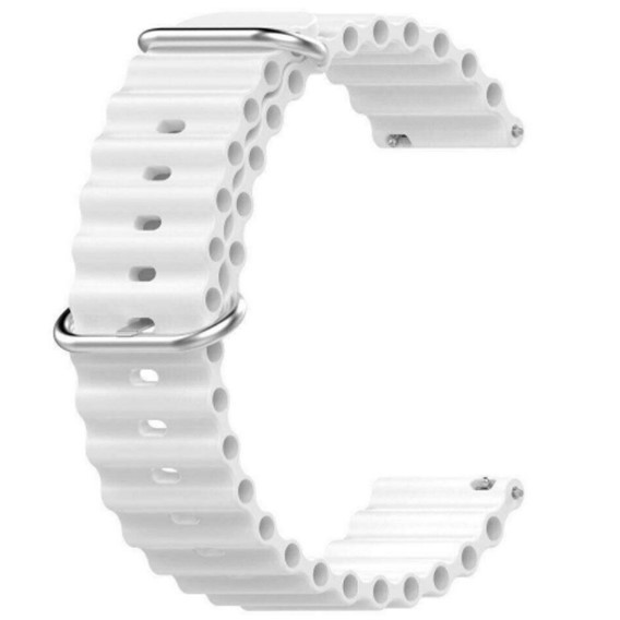 Ремінець Ocean Band Design для 20 mm (White)-0