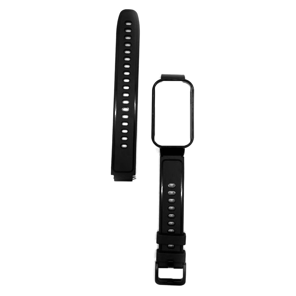 Ремінець Sport Strap Xiaomi Redmi Smart Band 2/Mi Smart Band 8 Active Black-0