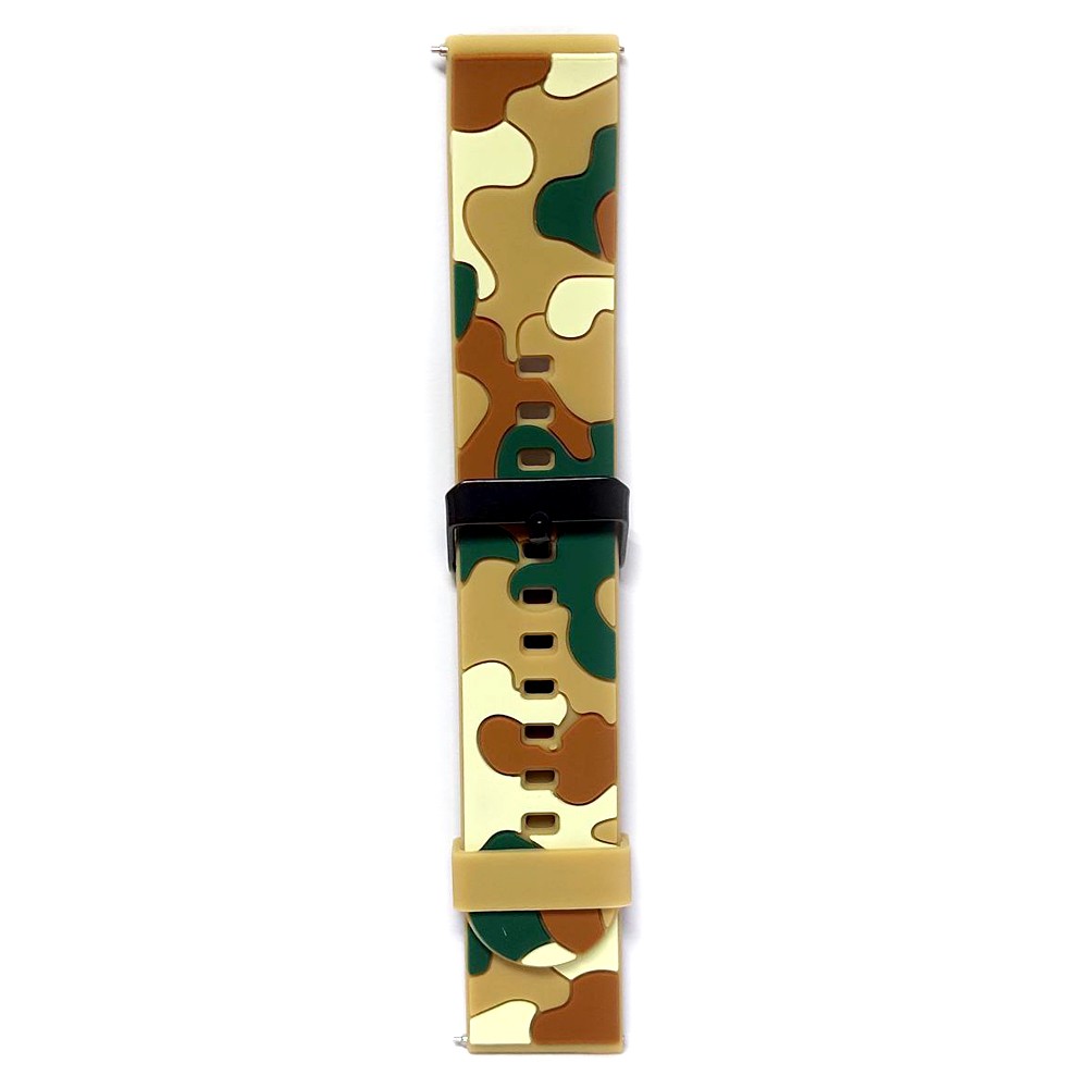Ремінець camouflage Silicone для 22mm-0