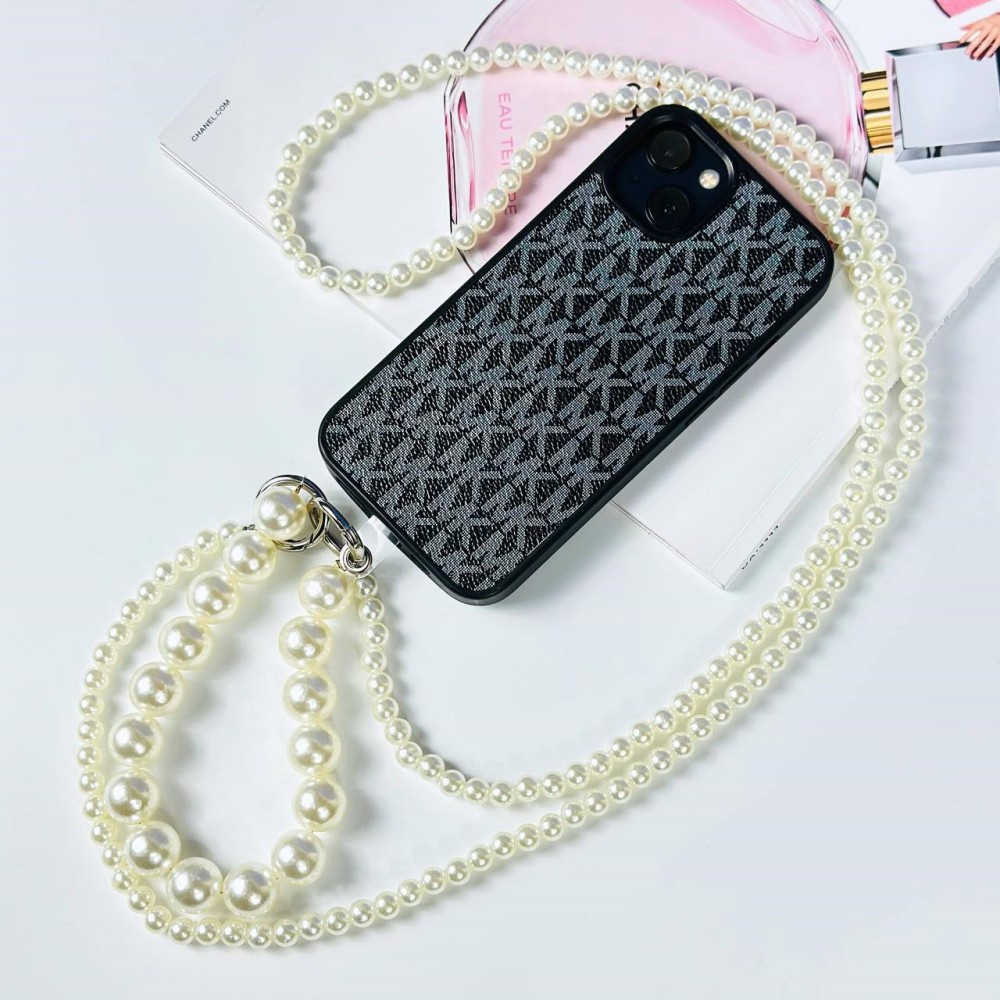 Ремінець-браслет Перлина 2в1 для телефону 120 см (Білий)-4