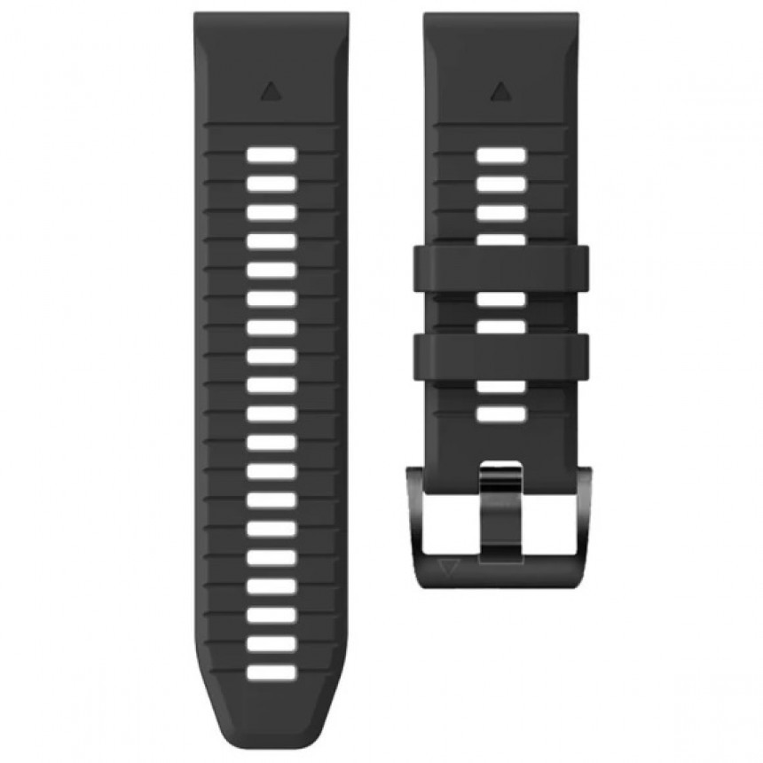 Ремінець Silicone GT3 22mm (Black)-0