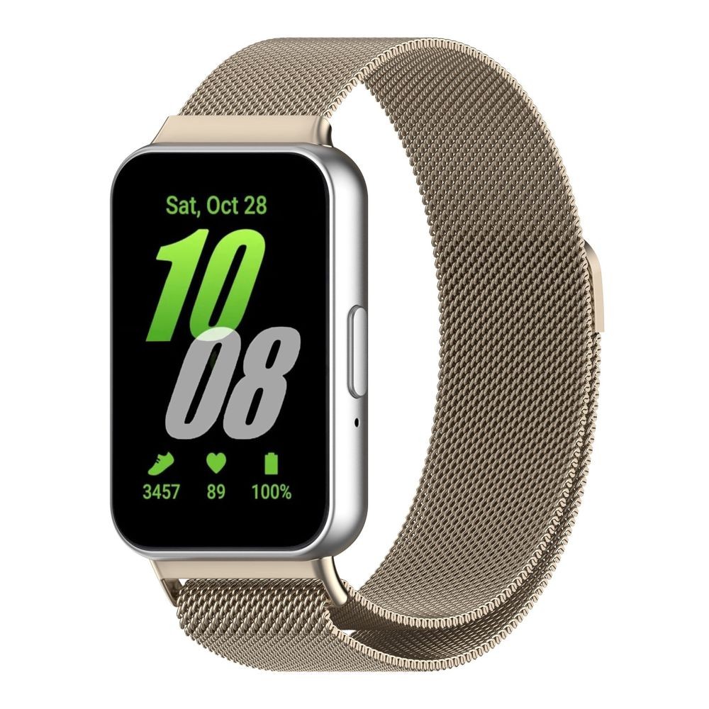 Ремінець для Samsung Galaxy Fit 3 (R390) Milanese Loop (Pink sand)-0