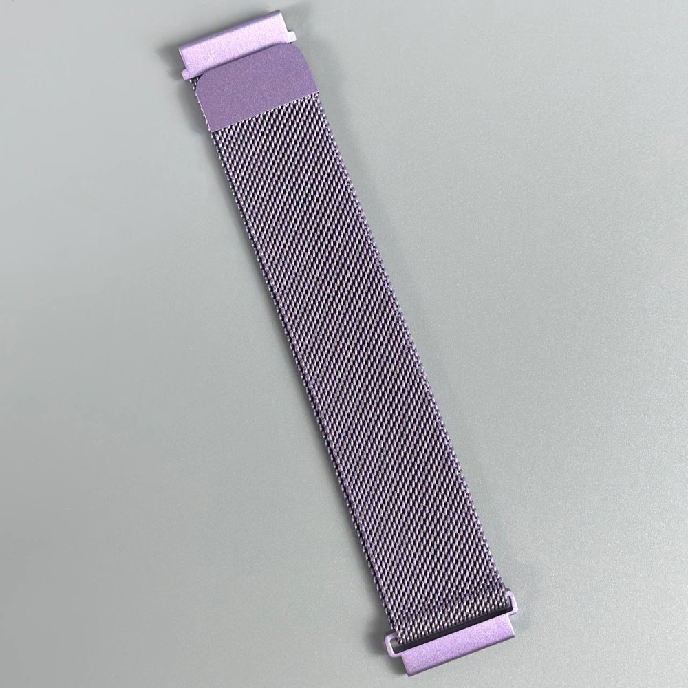 Ремінець Milanese Loop для Xiaomi Amazfit /Samsung 20 mm (Viola)-0