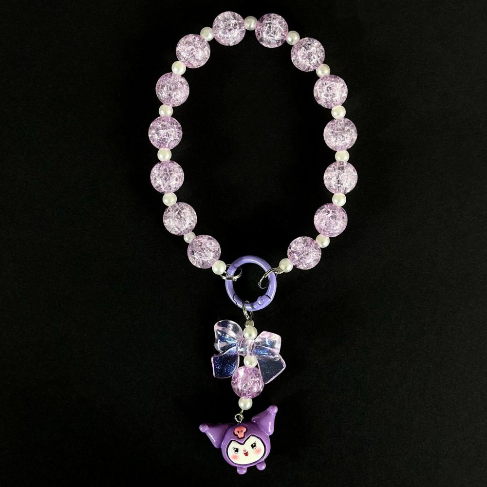 Ремінець-браслет Anime для телефону (Куромі фіолетовий)-0