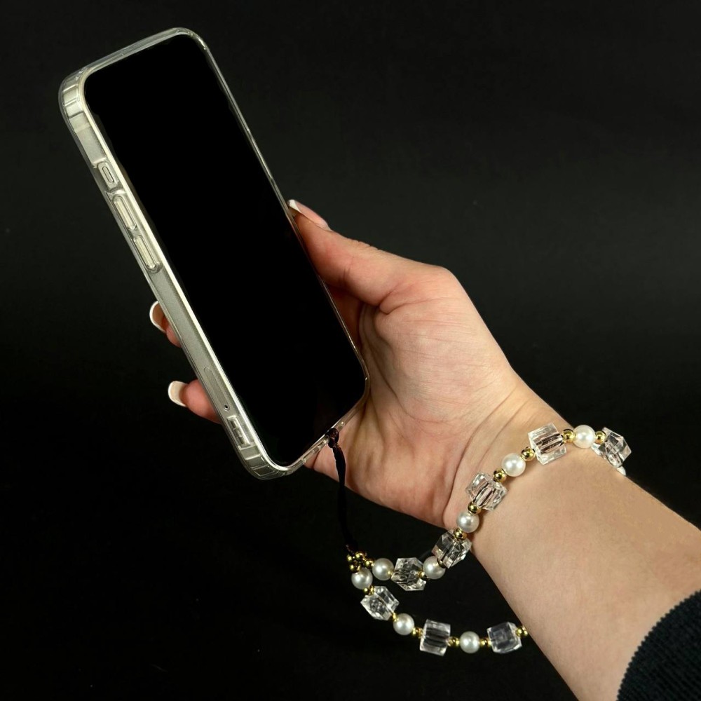 Ремінець-браслет MIX Куб для телефону (Білий)-1