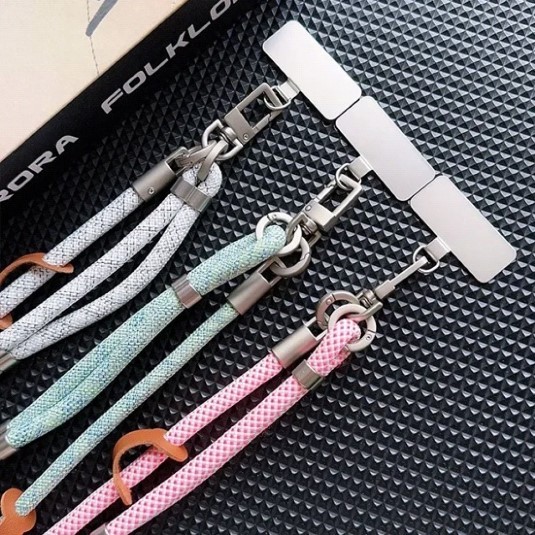 Ремінець на шию Color cord сірий-0