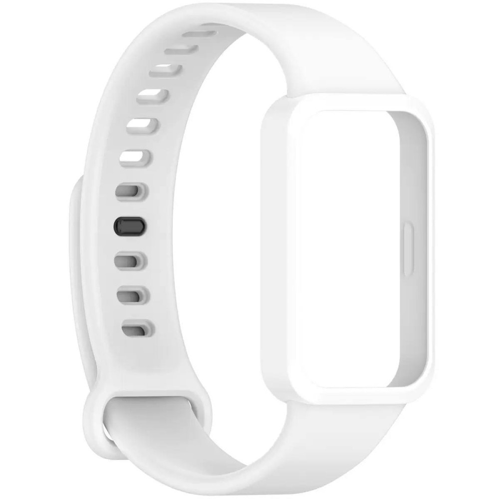 Ремінець Xiaomi Redmi Smart Band 3/Mi Smart Band 9 Active Білий-0