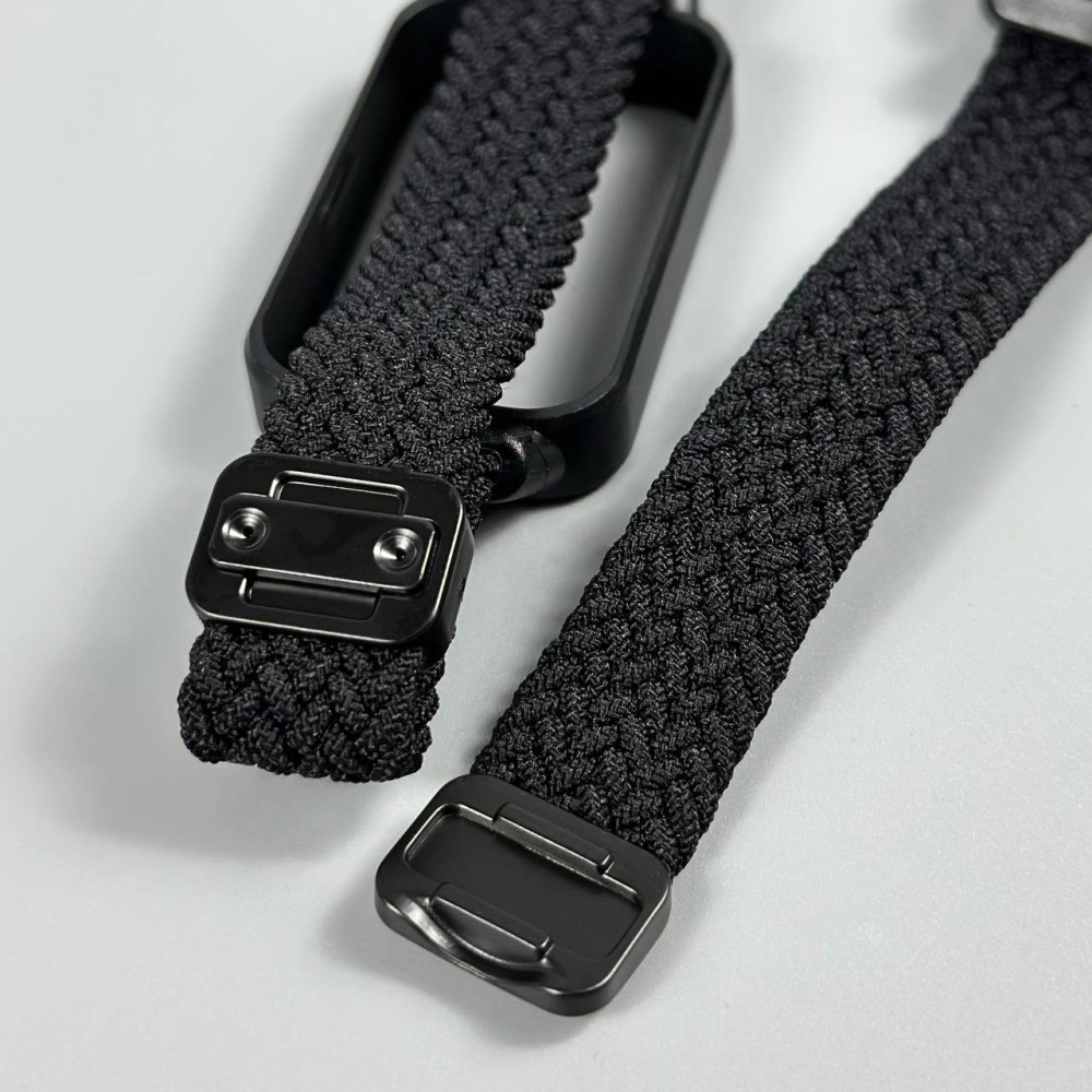Ремінець Textile Elastic для Mi Smart Band 9 Active/ Redmi Smart Band 3 Black-1