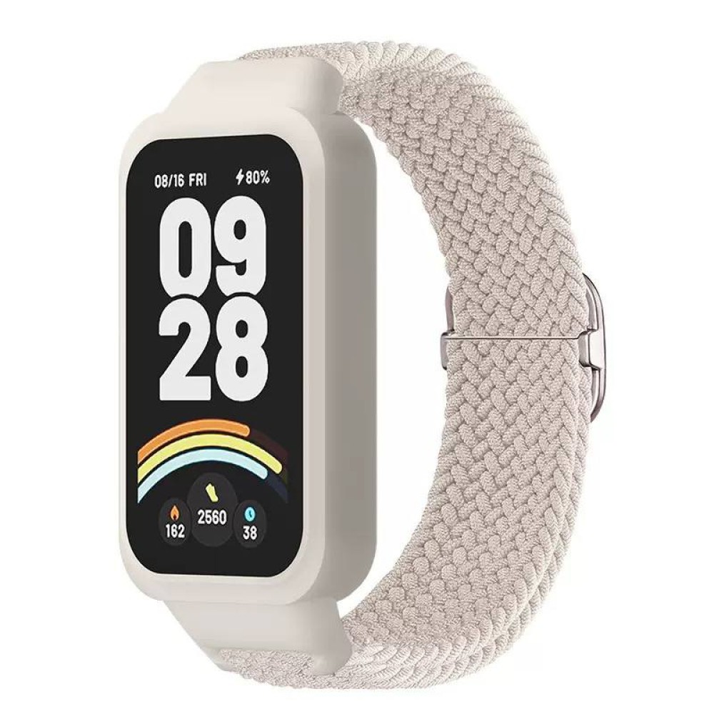 Ремінець Textile Elastic для Mi Smart Band 9 Active/ Redmi Smart Band 3 Milk-0