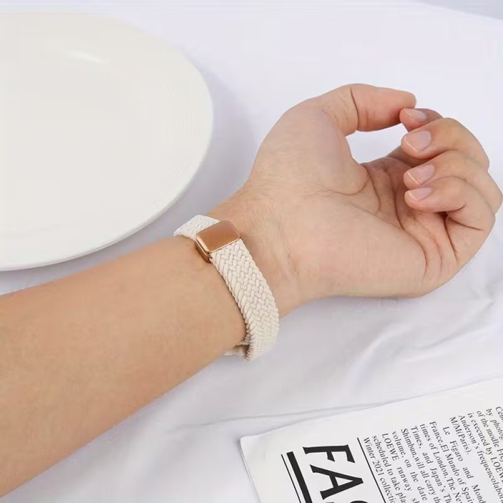 Ремінець Textile Elastic для Mi Smart Band 9 Active/ Redmi Smart Band 3 Milk-2