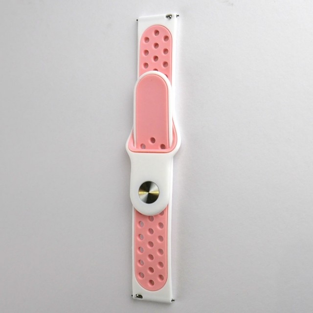 Ремінець Nike Sport 20 mm (white/pink)-0