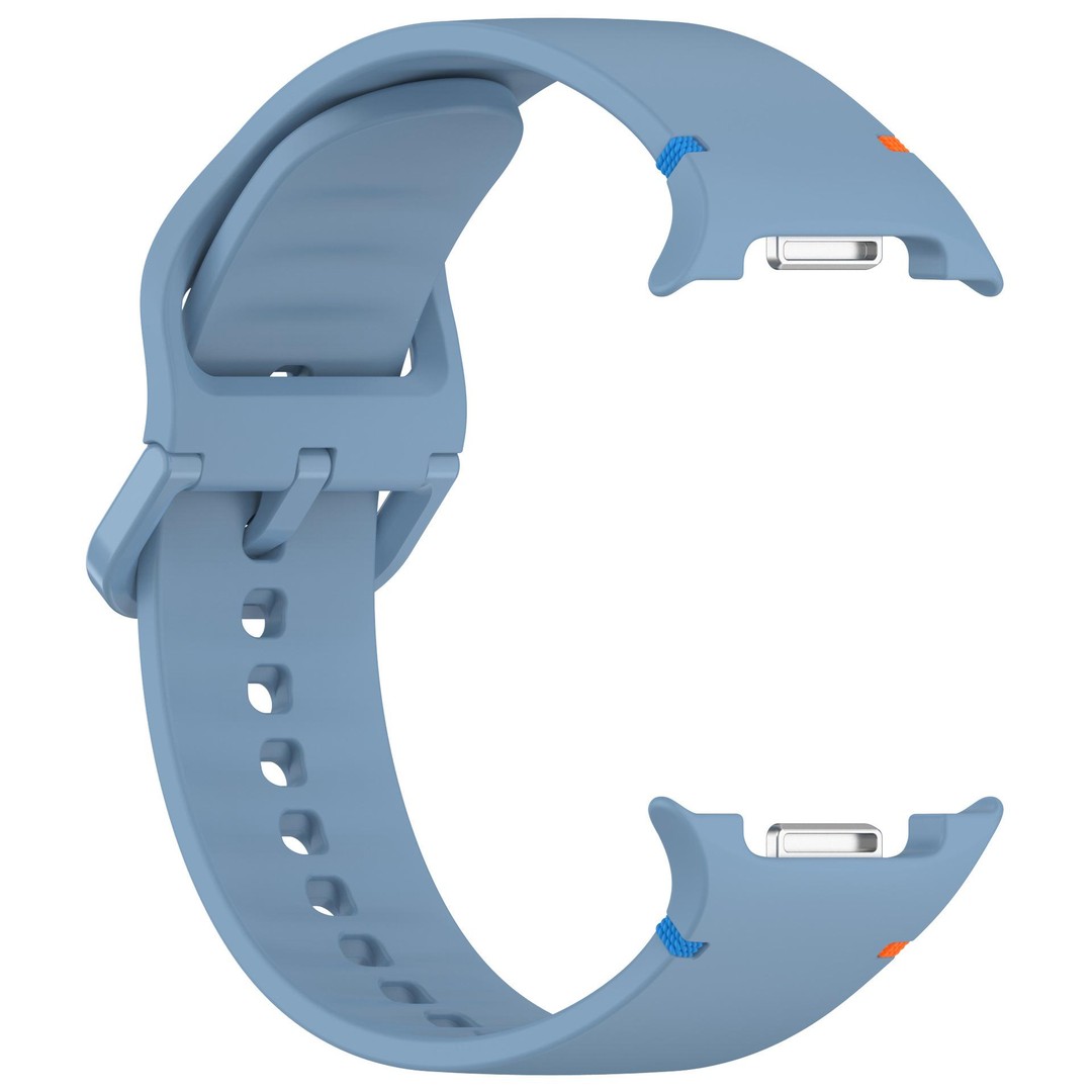Ремінець для Samsung Watch 8 Silicone seam original (Blue)-0