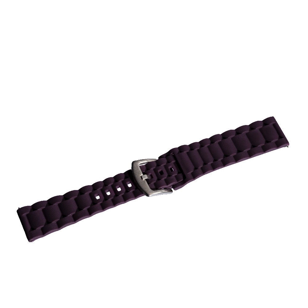Silicone Chain Band 22 мм, Elderberry-0