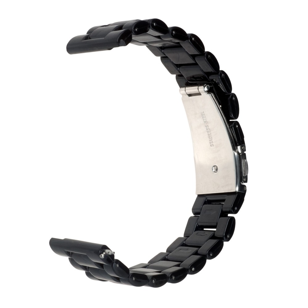 Ремінець Ceramic band для 20 mm Black-1