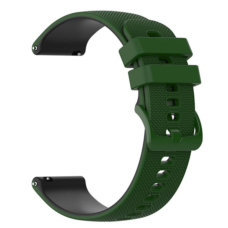 Ремінець Ribby для Smart Watch 20mm (Dark green)-0