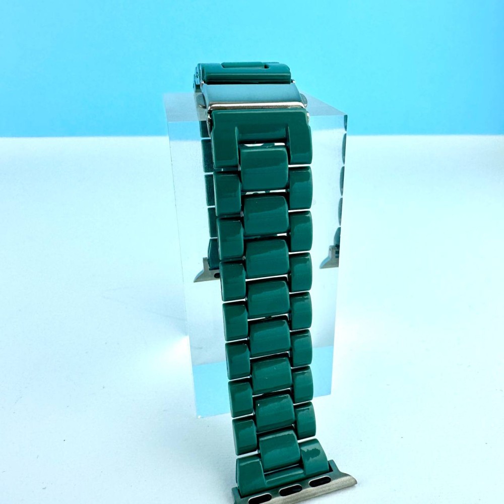 Ремінець Ceramic band для Watch 38/40/41 mm Pine green-0