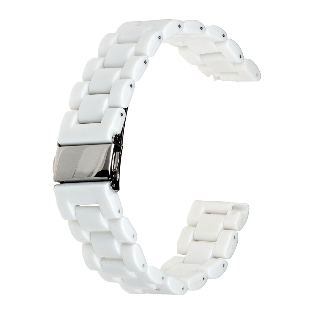 Ремінець Ceramic band для 20 mm  White-0