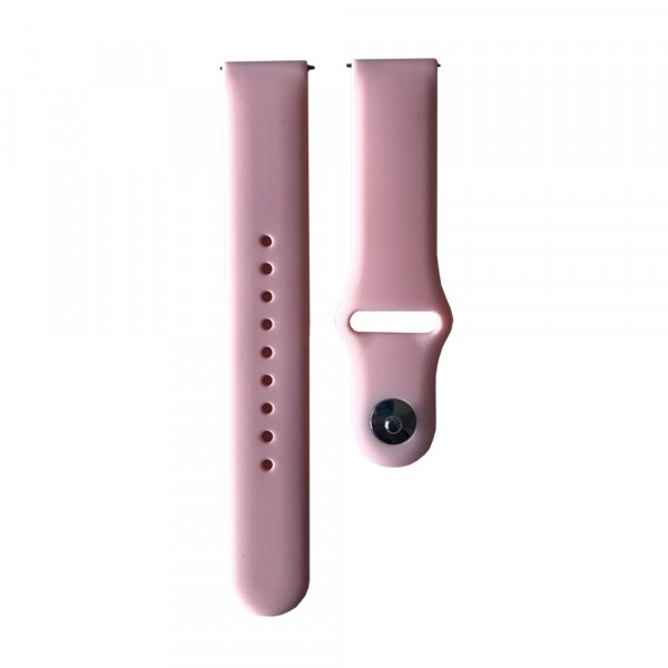 Ремінець Silicone Lines 20mm Light pink-0