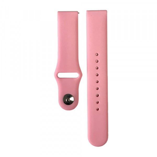 Ремінець Silicone 22mm Pink-0