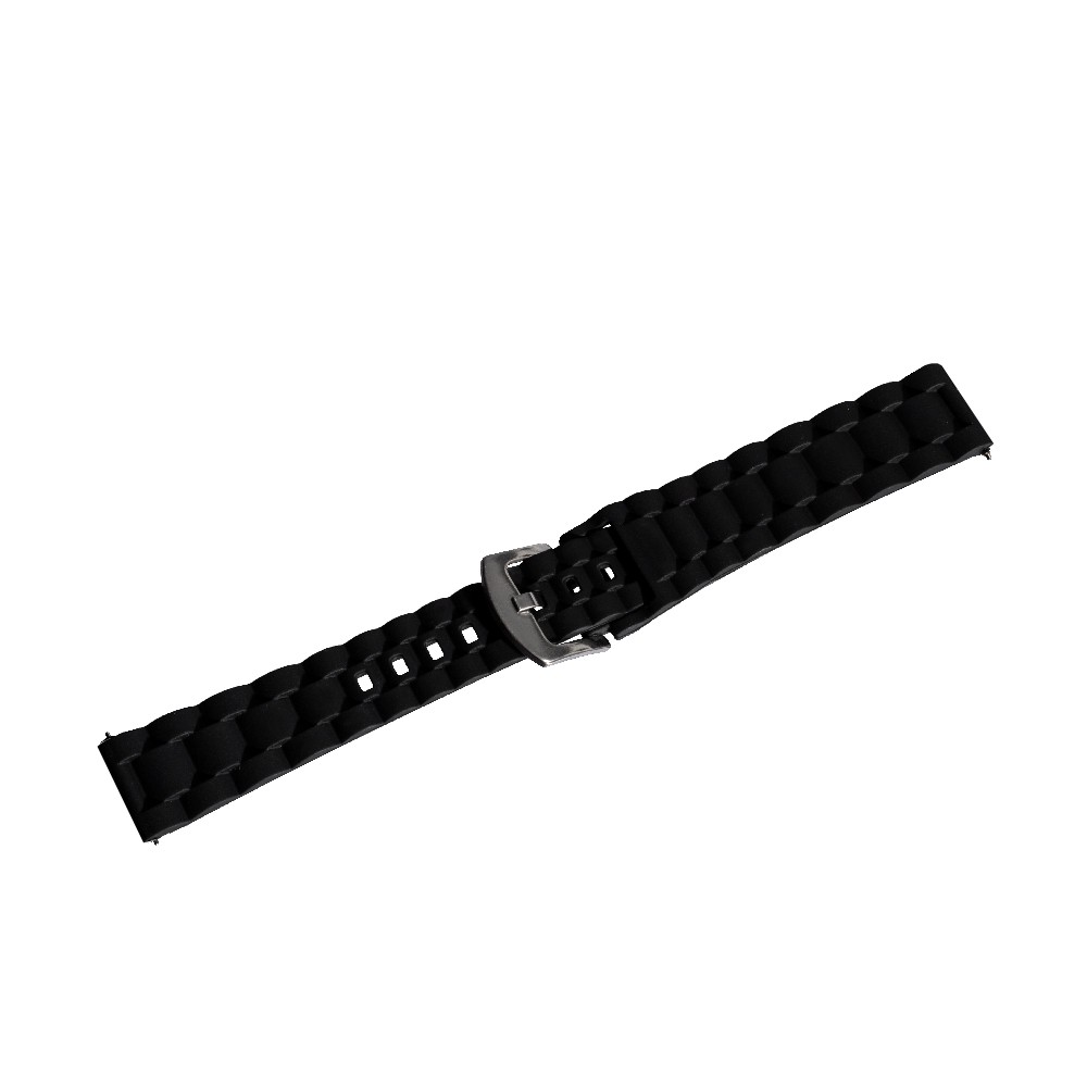 Silicone Chain Band 20 мм, Black-0