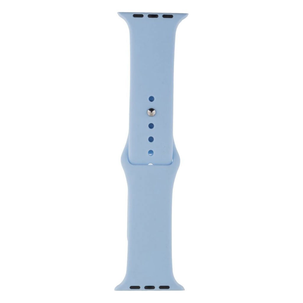 Ремінець Silicone (S) для Watch 42mm/44mm/45mm (Light blue)-0