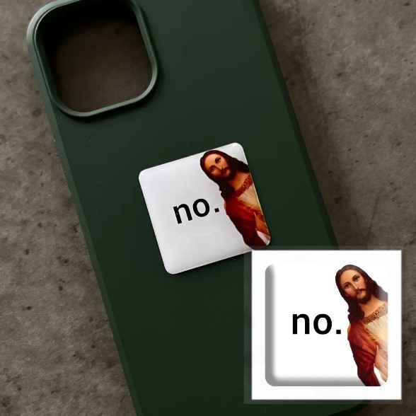 3D-стікер "Відповідь-ні"-0