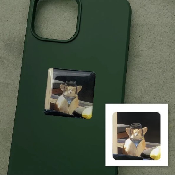 3D-стікер "Коргі"-0