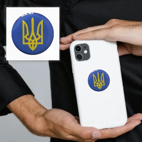 3D стікери "Герб України "-0
