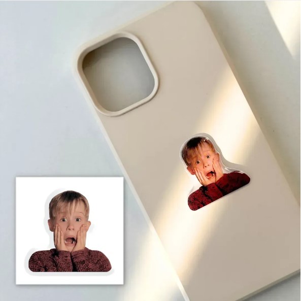 3D-стікер "Сам удома"-0