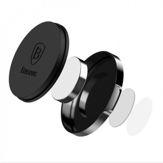 Автотримач Baseus Small ears series Magnetic suction bracket (Чорний)-2