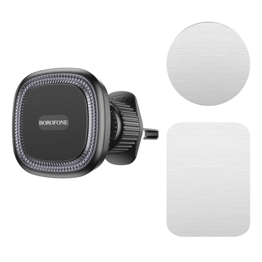 Holder Borofone BH96 air outlet (Чорно-сірий)-1