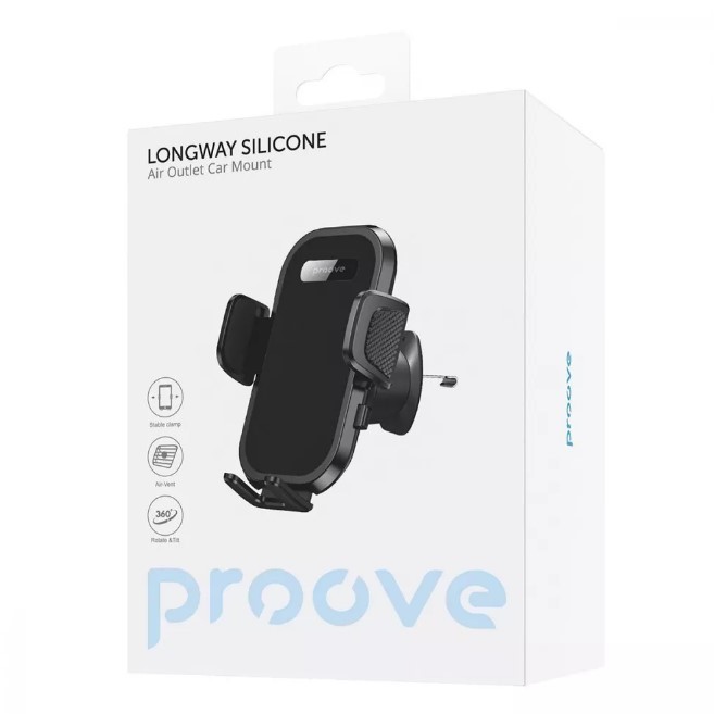Автомобільний тримач Proove Longway Silicone Air Outlet Car Mount-0