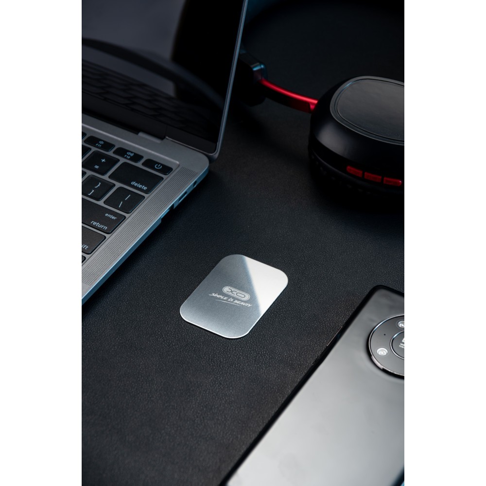 Комплект пластин XO Y2 для з`єднання телефону з автоутримувачем (Срібний)-2