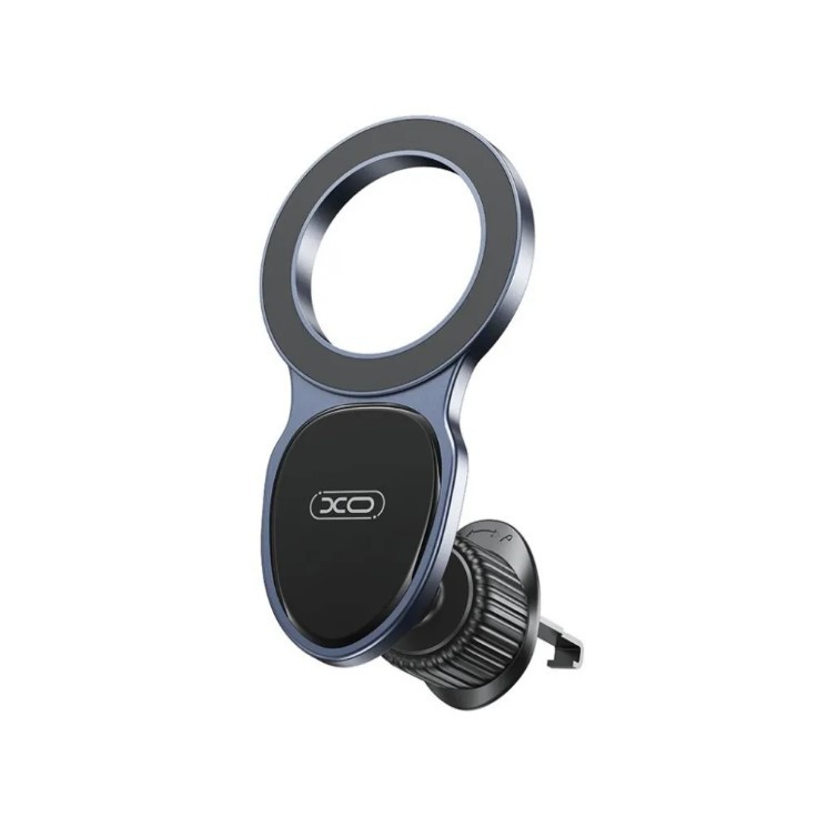 Автотримач XO C154 Round Drip Magnetic Air Vent Car Holder чорний-1