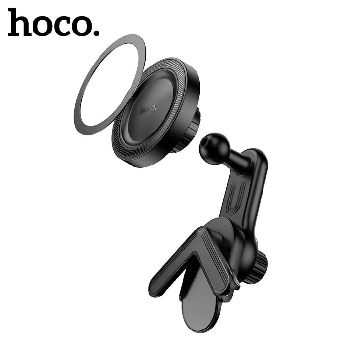 Автотримач Hoco H57 Show ring magnetic car holder (display) Чорний-1