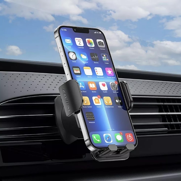 Автомобільний тримач Proove Crystal Clamp Plus Air Outlet Car Mount (black)-3