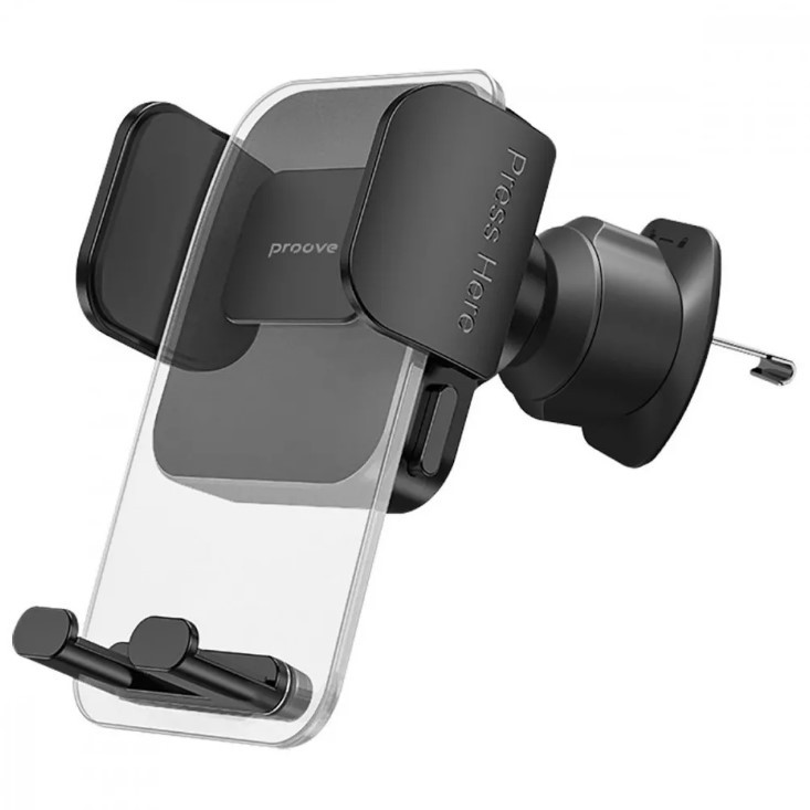 Автомобільний тримач Proove Crystal Clamp Plus Air Outlet Car Mount (black)-1