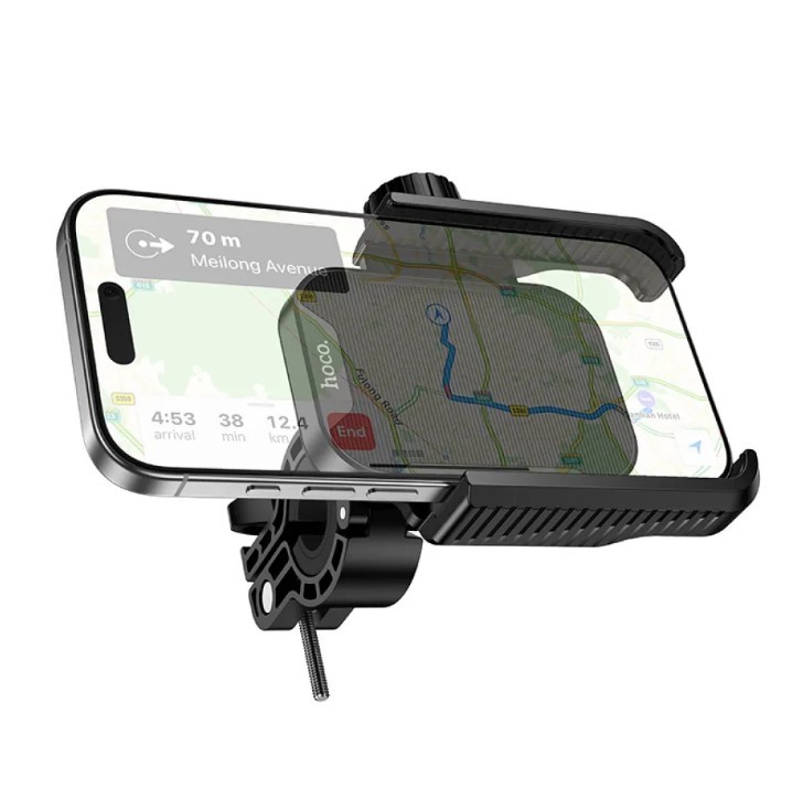 Вело/Мото тримач Hoco H91 Milly motorcycle bicycle universal holder Чорний-1