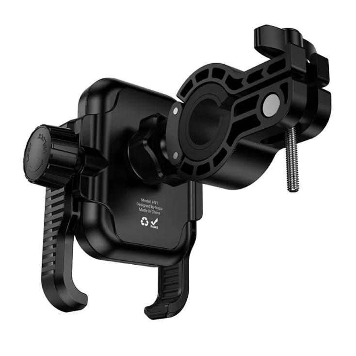 Вело/Мото тримач Hoco H91 Milly motorcycle bicycle universal holder Чорний-4