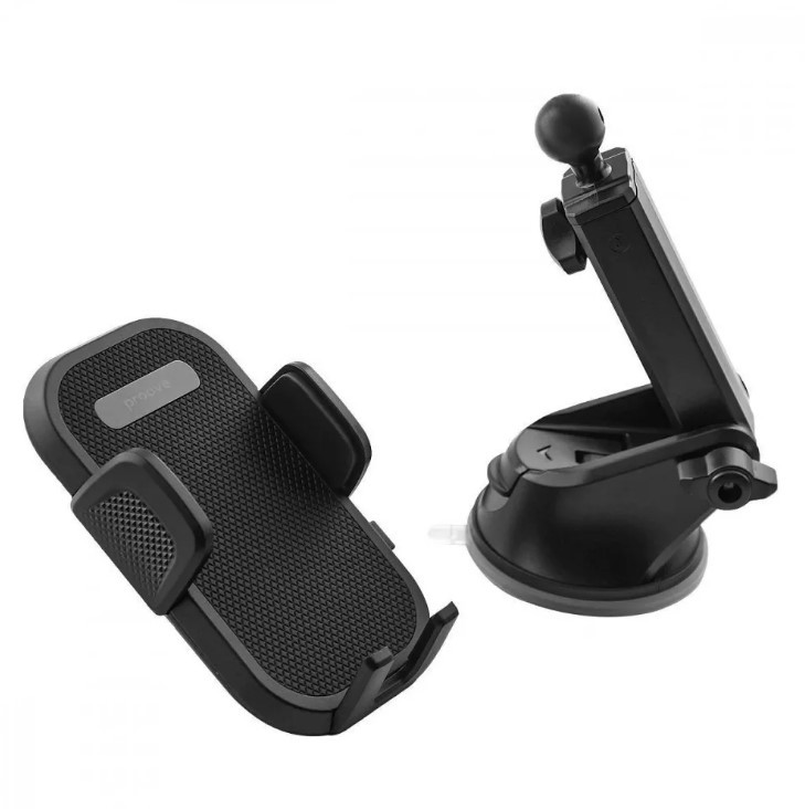 Автомобільний тримач Proove Longway Plaid Suction Type Car Mount (black)-2