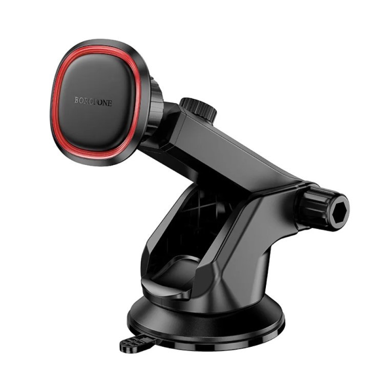 Автотримач BOROFONE BH125 Roman magnetic car holder (center console) чорний-1